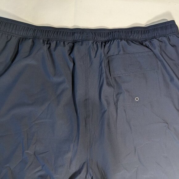 NEW- 4XT Tall Roundtree & Yorke Swim Lined Trunks Quick Dry Polyester 8"I Navy - Picture 9 of 9